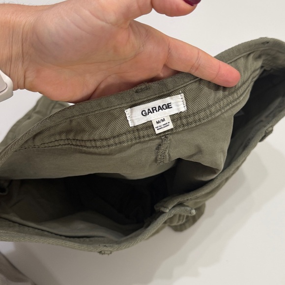 Garage Khaki‎ Green Cargo  Mini Skort size M - Picture 7 of 9